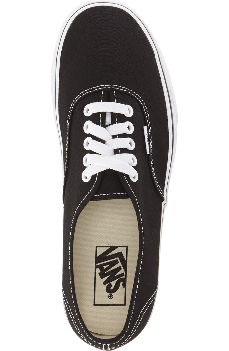 Vans Authentic Sneaker, Alternate, color, Black