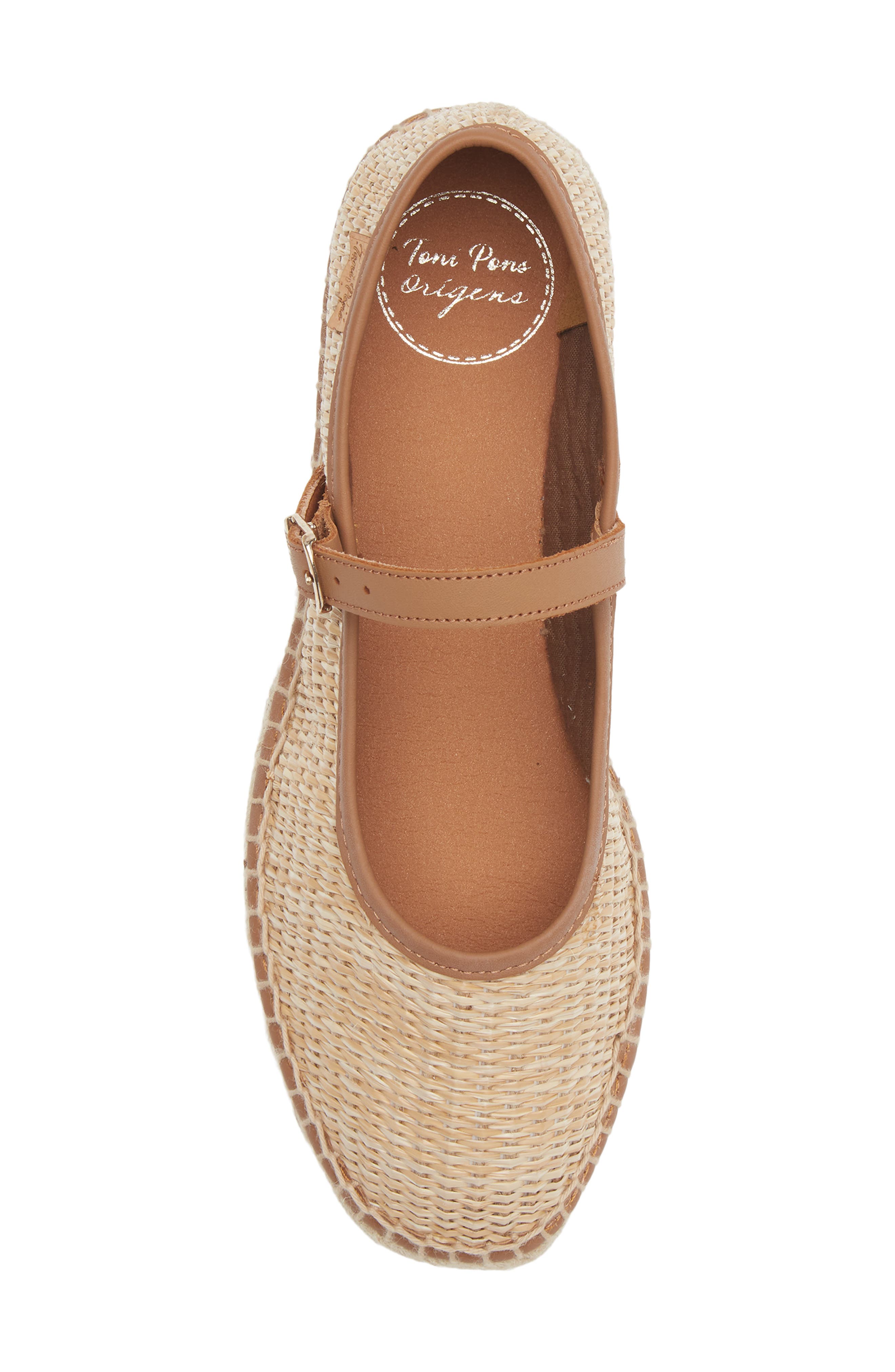 Toni Pons Inca Espadrille Wedge, Alternate, color, Natural