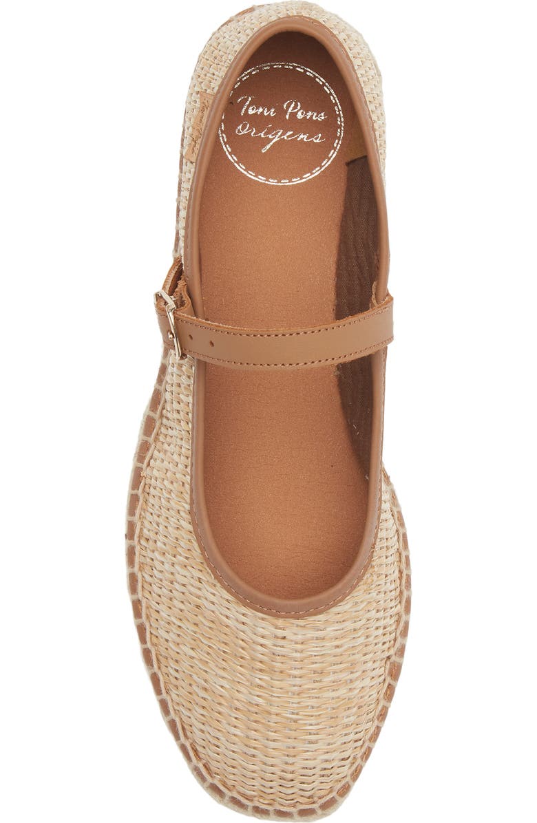 Toni Pons Inca Espadrille Wedge, Alternate, color, Natural
