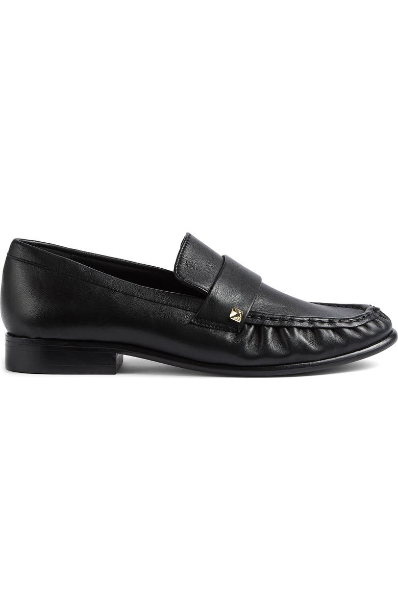 LK Bennett Adira Stud Loafer, Alternate, color, Black