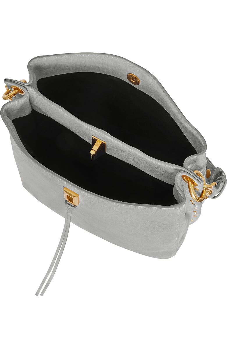 Rebecca Minkoff Darren Suede Shoulder Bag, Alternate, color,