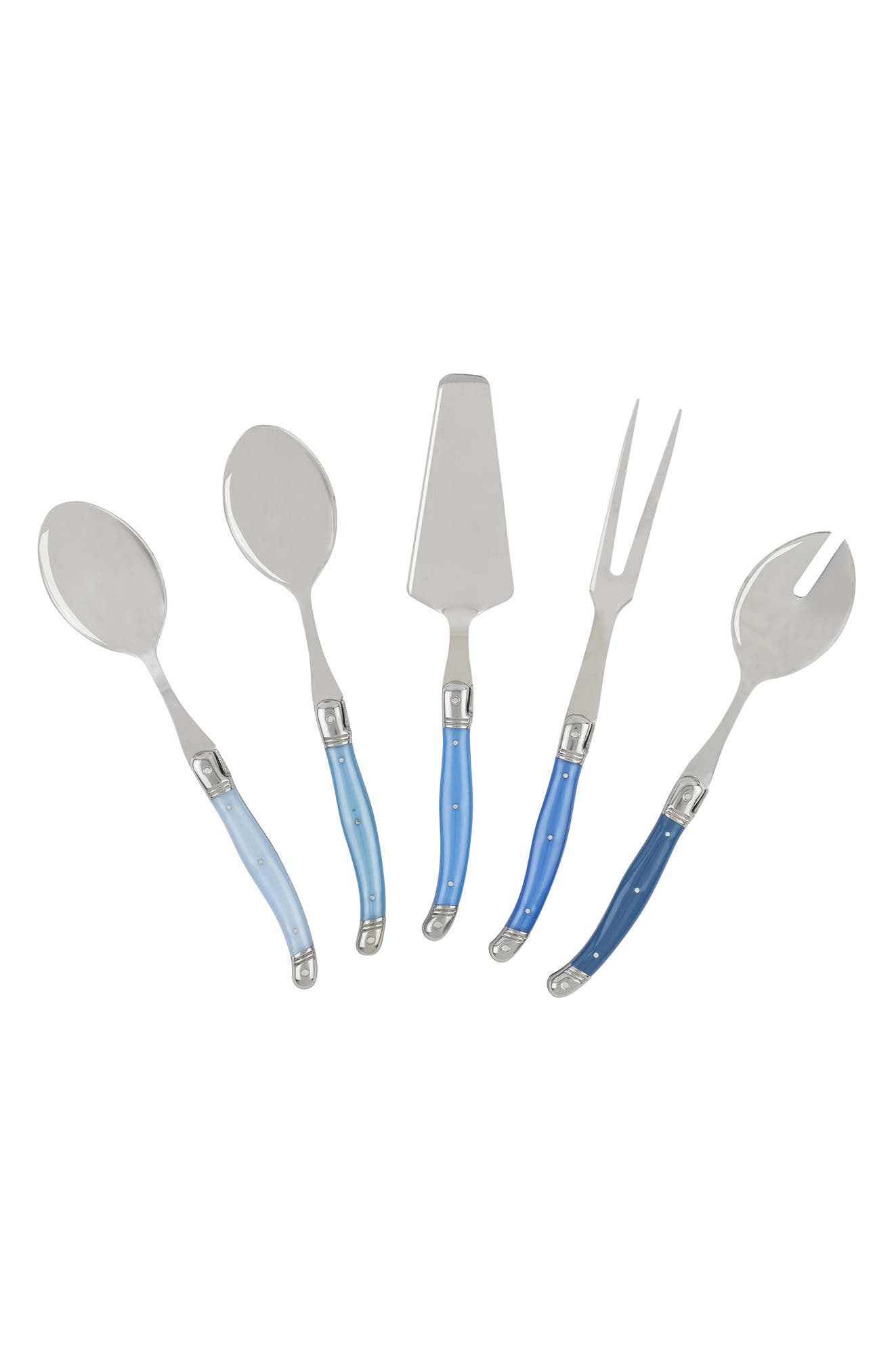 FRENCH HOME Laguiole 5 Piece Hostess Set - Shades of Blue