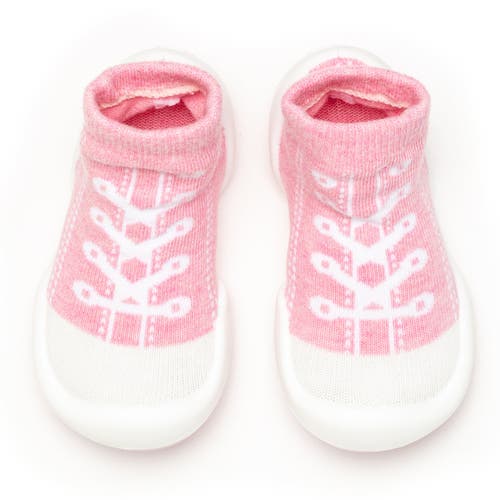 Komuello Toddler Boy Sock Shoes in Pink  product