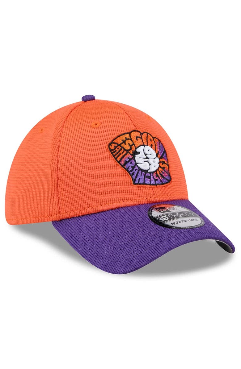 New Era Men's New Era Orange/Purple San Francisco Giants 2025 City Connect Batting Practice 39THIRTY Flex Hat, Alternate, color, Orange