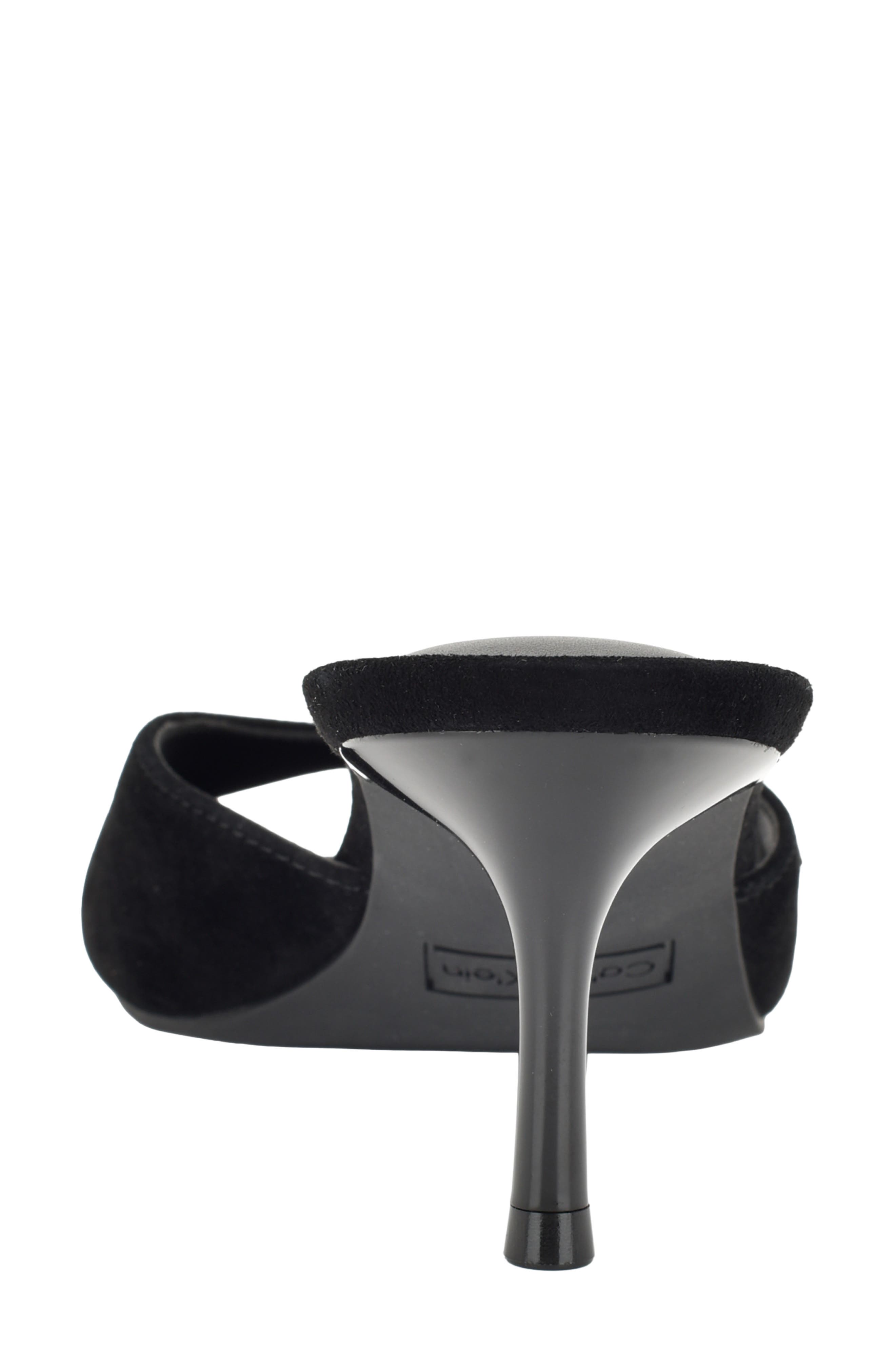 Calvin Klein Vixie Slide Sandal, Alternate, color, Black