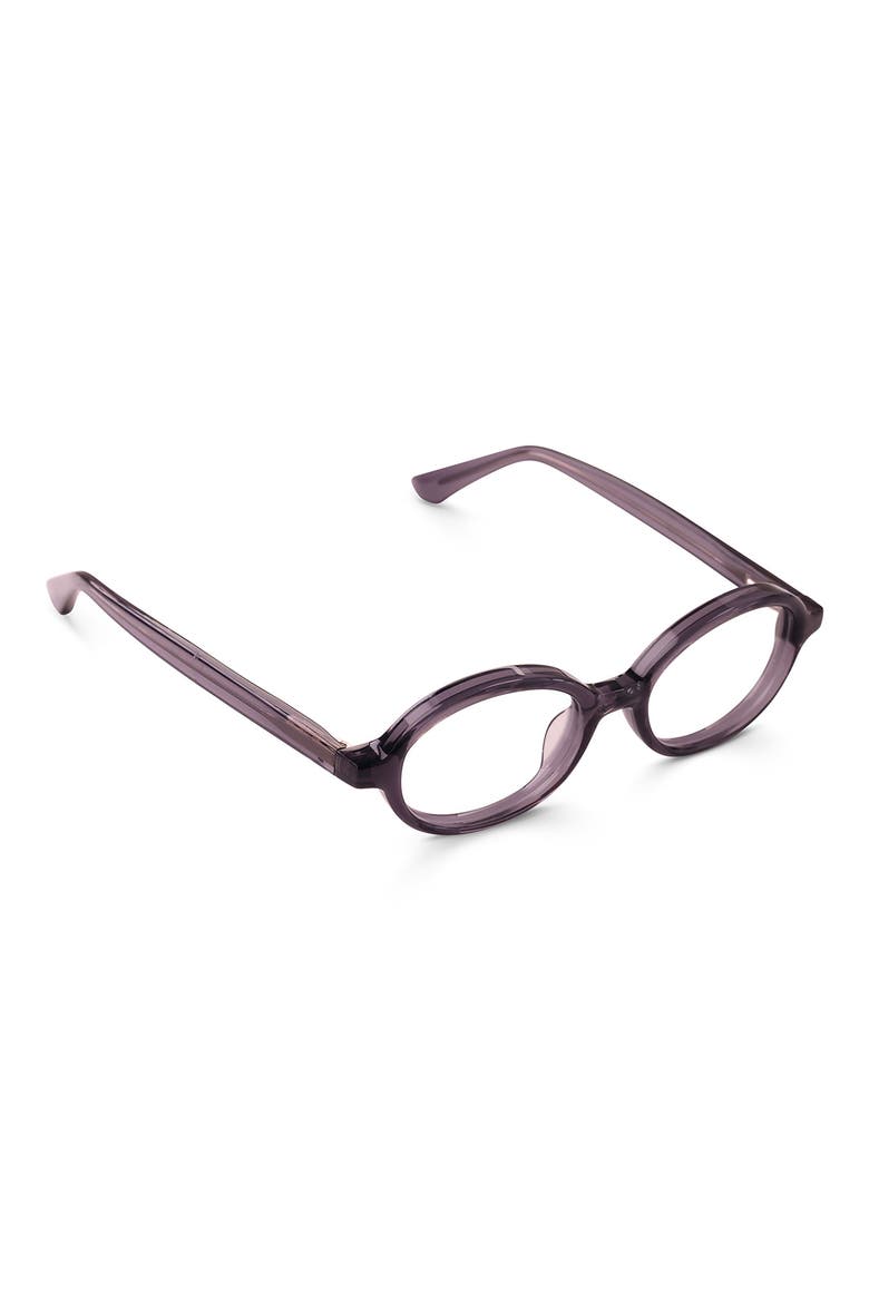 Look Out 54mm Oval Reading Glasses, Alternate, color, CHARCOAL GREY CRYSTAL