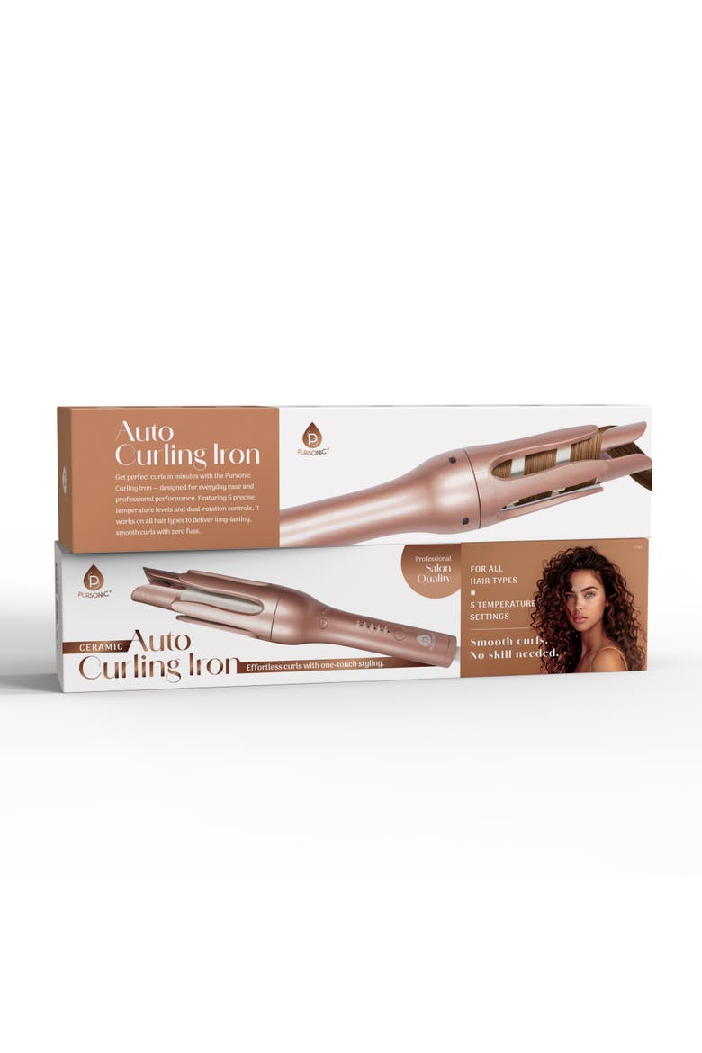 Automatic Curling Iron  Salon-Quality Curls in Minutes, Alternate, color, Pink
