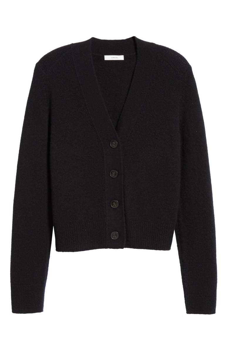Vince Shrunken Fit Button Front Cashmere Cardigan, Alternate, color,
