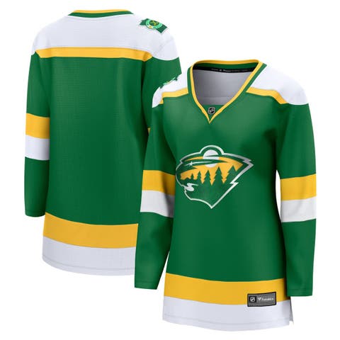 Women's Fanatics Branded  Green Minnesota Wild Alternate Premier Breakaway Jersey