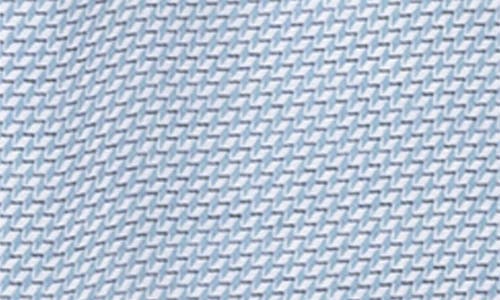 1863 By Eterna Modern Fit Micropattern Non-iron Cotton Dobby Dress Shirt In Blue