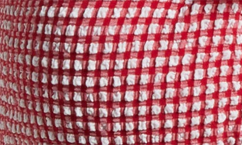 PACSUN PACSUN REBECCA GINGHAM BIKINI TOP
