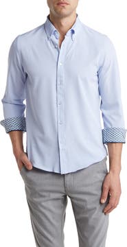 DENIM AND FLOWER Stretch Button-Up Shirt