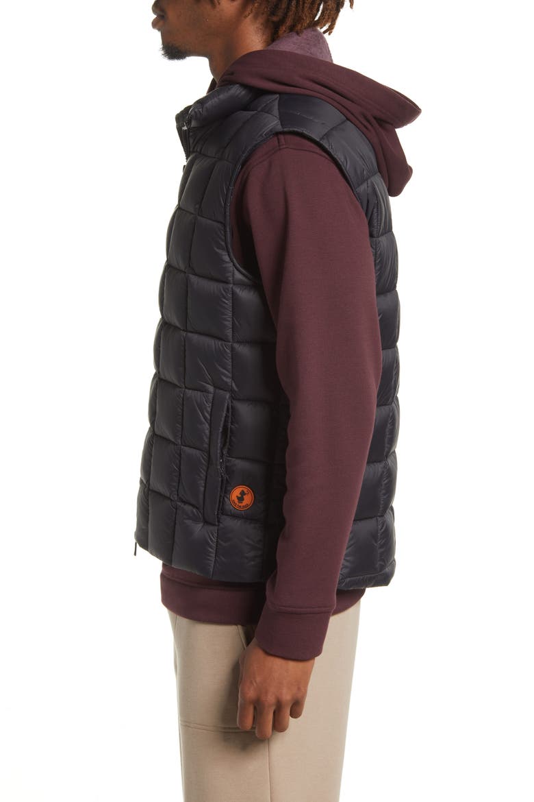 Oswald Quilted Vest, Alternate, color, BLACK