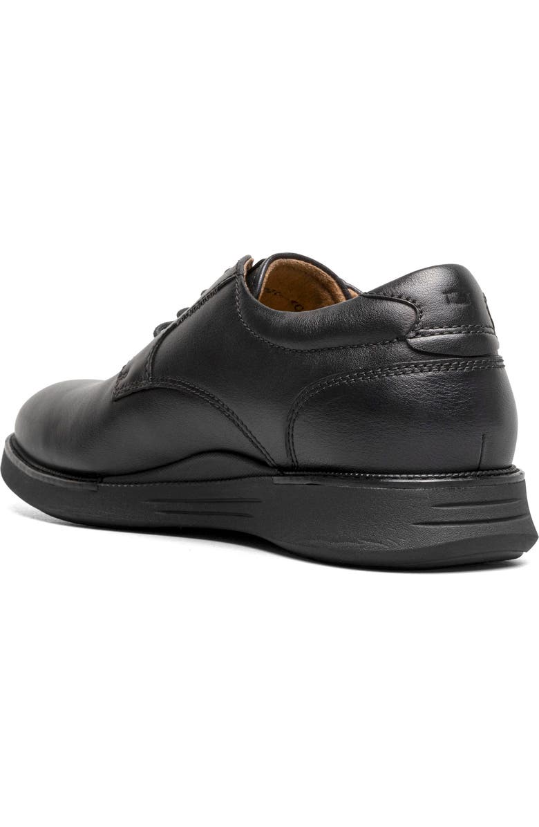 Florsheim Launch Plain Toe Derby, Alternate, color, Black