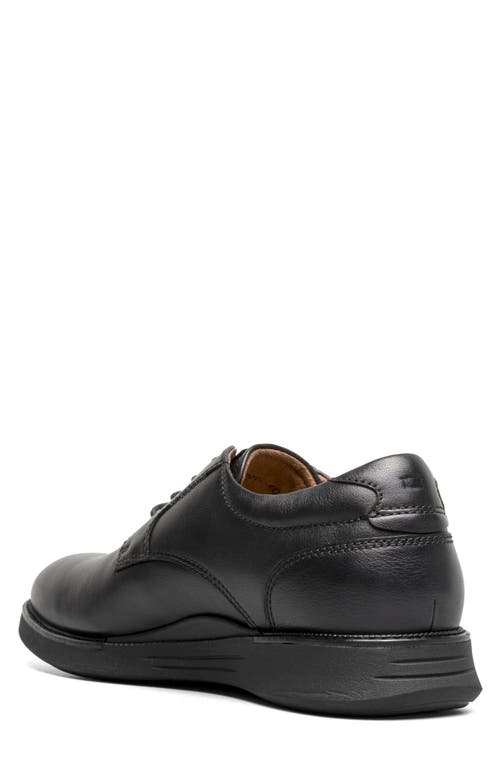 Florsheim Santucci Plain Toe Derby In Black