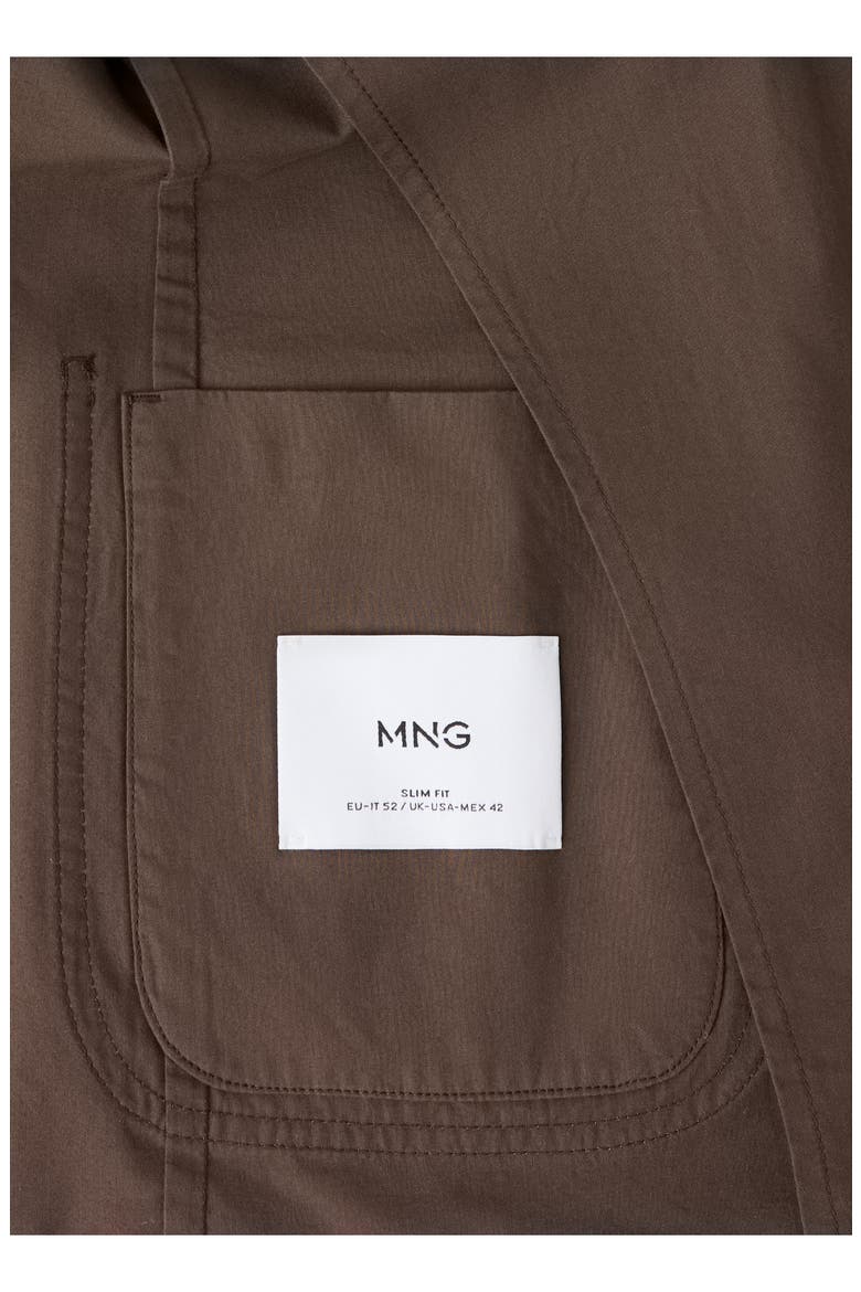 Slim Fit Suit Jacket, Alternate, color, BROWN
