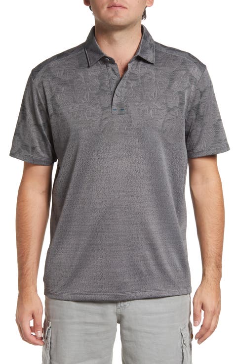 Palm Coast Tropic Fade Polo