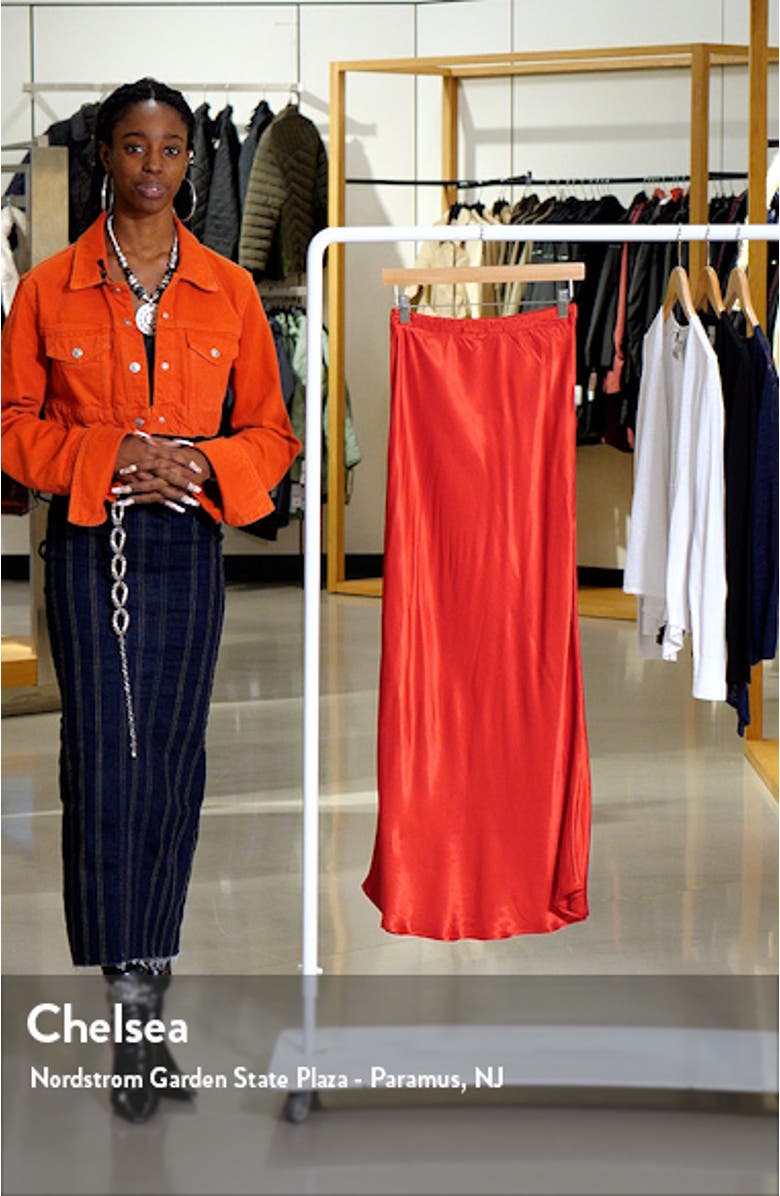 Gaia Bias Cut Maxi Skirt, sales video thumbnail