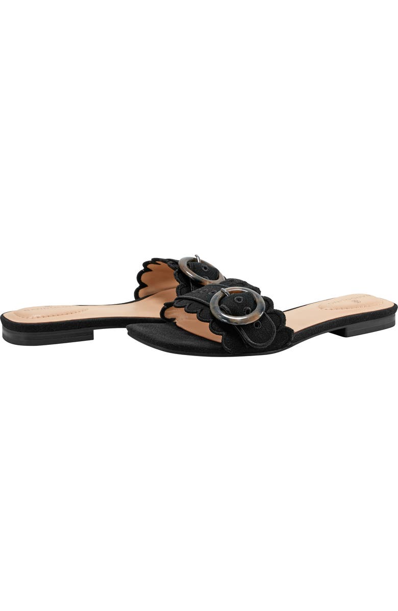 Bandolino Silla Scallop Slide Sandal, Alternate, color,