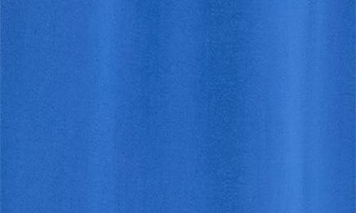 The Good Journey Textured Satin Maxi Dress In Blue