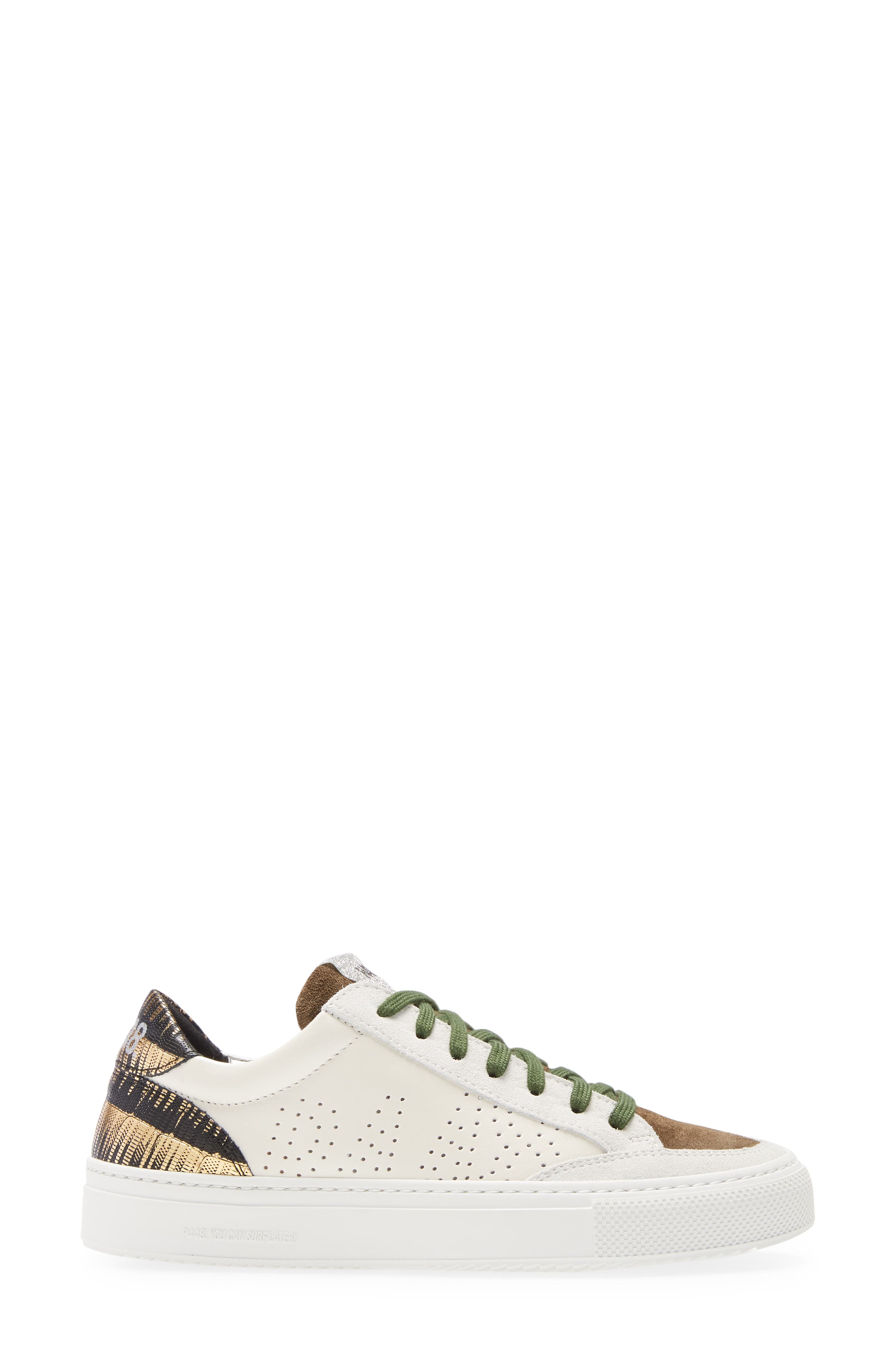 Soho Sequin Low Top Sneaker, Alternate, color, CLAM