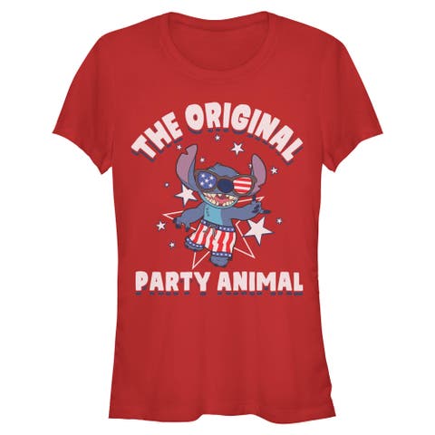 Junior's The Original Party Animal Short Sleeve Graphic T-Shirt