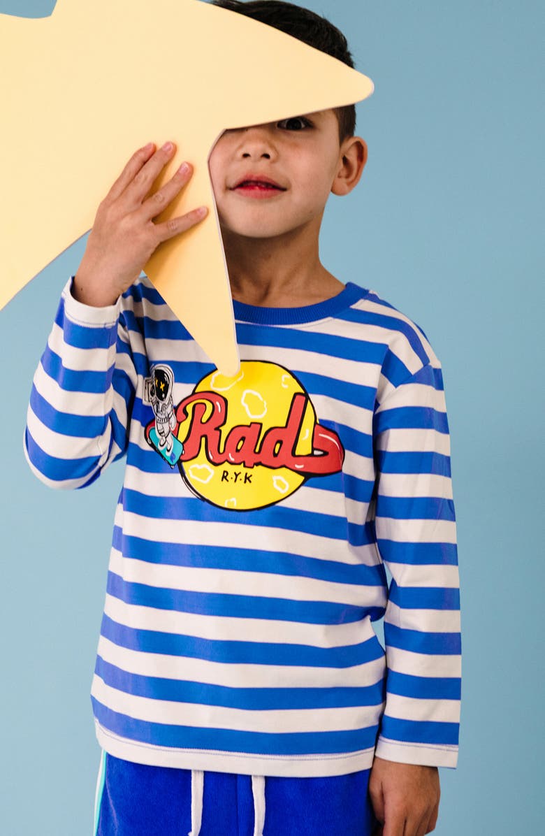 Rock Your Kid Kids' Stripe Graphic T-shirt, Alternate, color, Rad Stripe