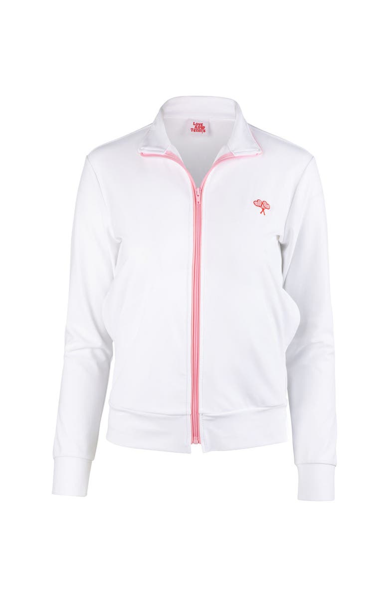 Love All Tennis Women's Evonne Full Zip Jacket, Main, color, Pink