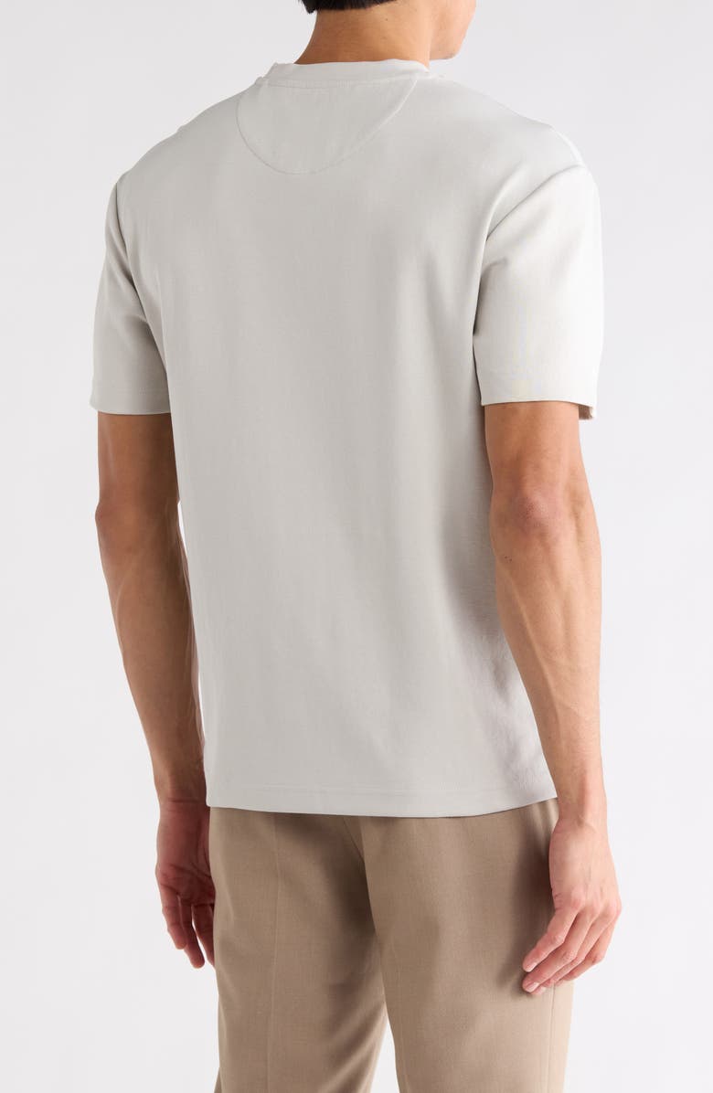 DENIM AND FLOWER Midweight Stretch Cotton T-Shirt, Alternate, color, Sand