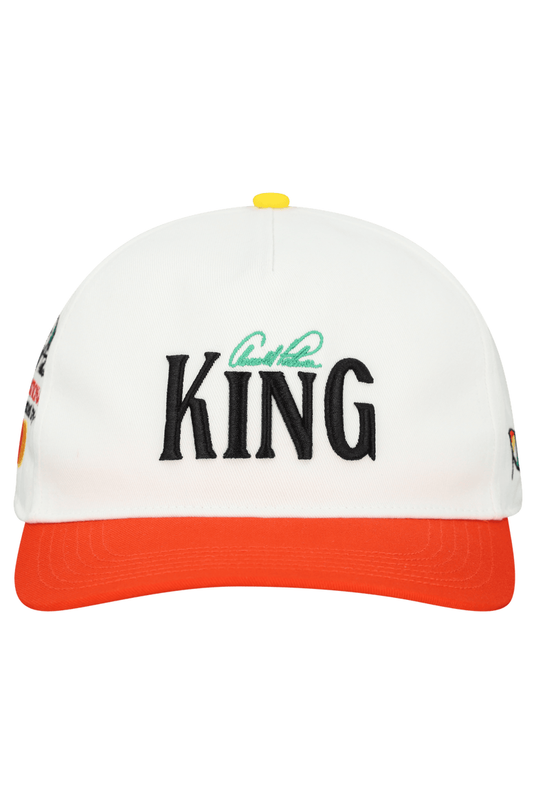 Men's Puma White Arnold Palmer Invitational King Adjustable Hat, Alternate, color, White