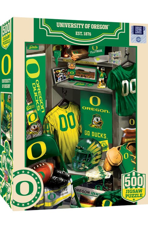Oregon Ducks Locker Room 500pc Puzzle