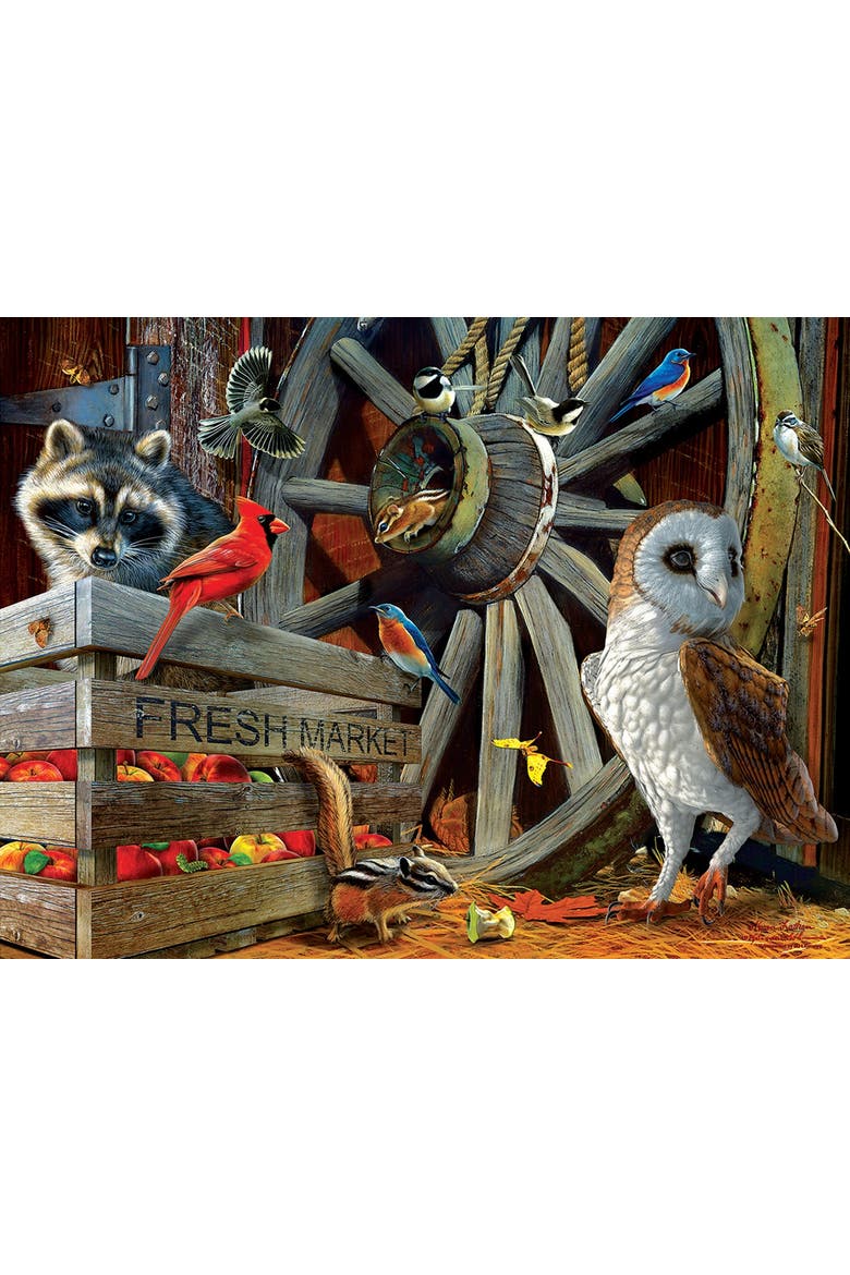 The Fresh Market 500 piece Jigsaw Puzzle for Adults, Alternate, color, Multicolor