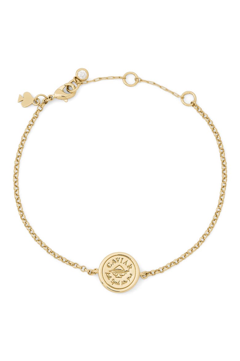 Caviar Line Bracelet, Main, color, GOLD