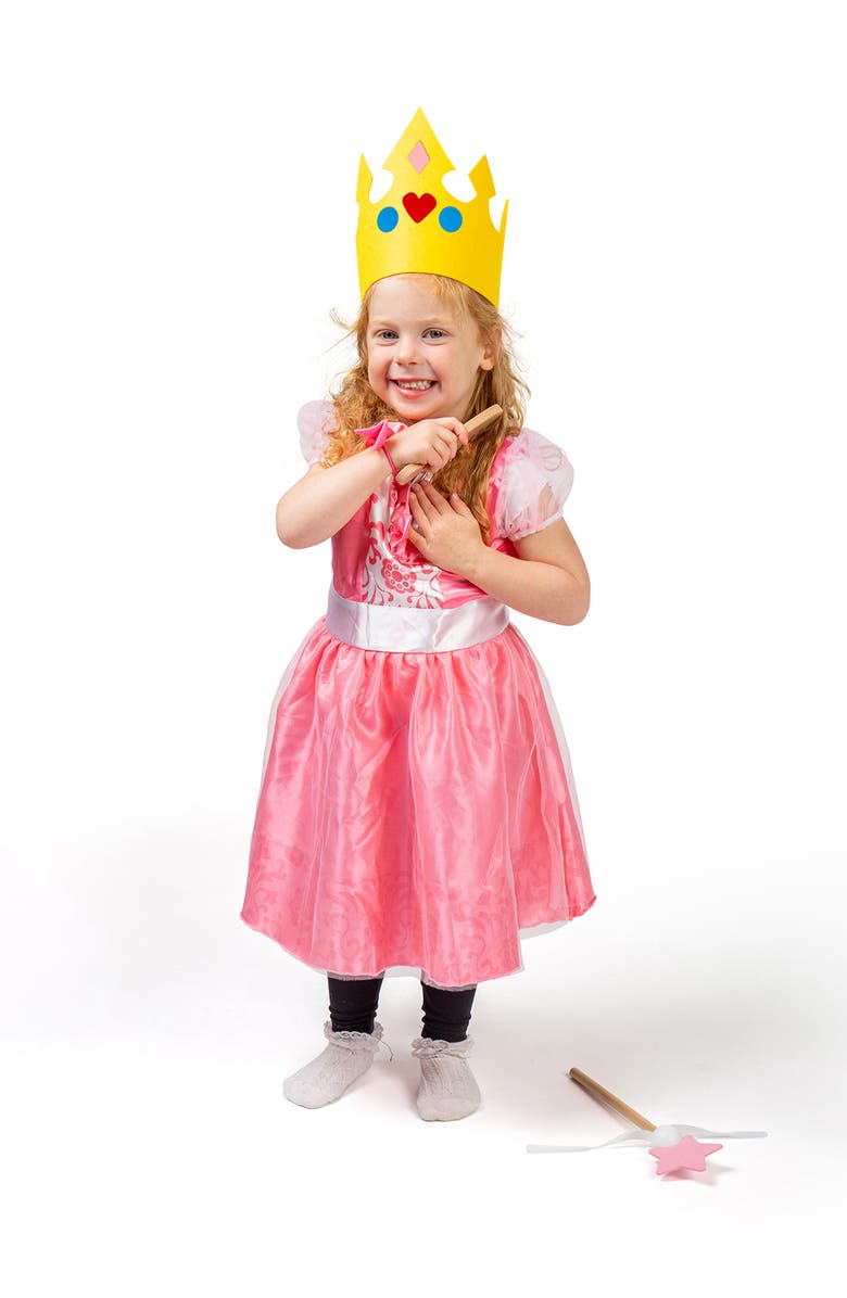 Bigjigs Toys Princess Dress Up, Alternate, color, Pink