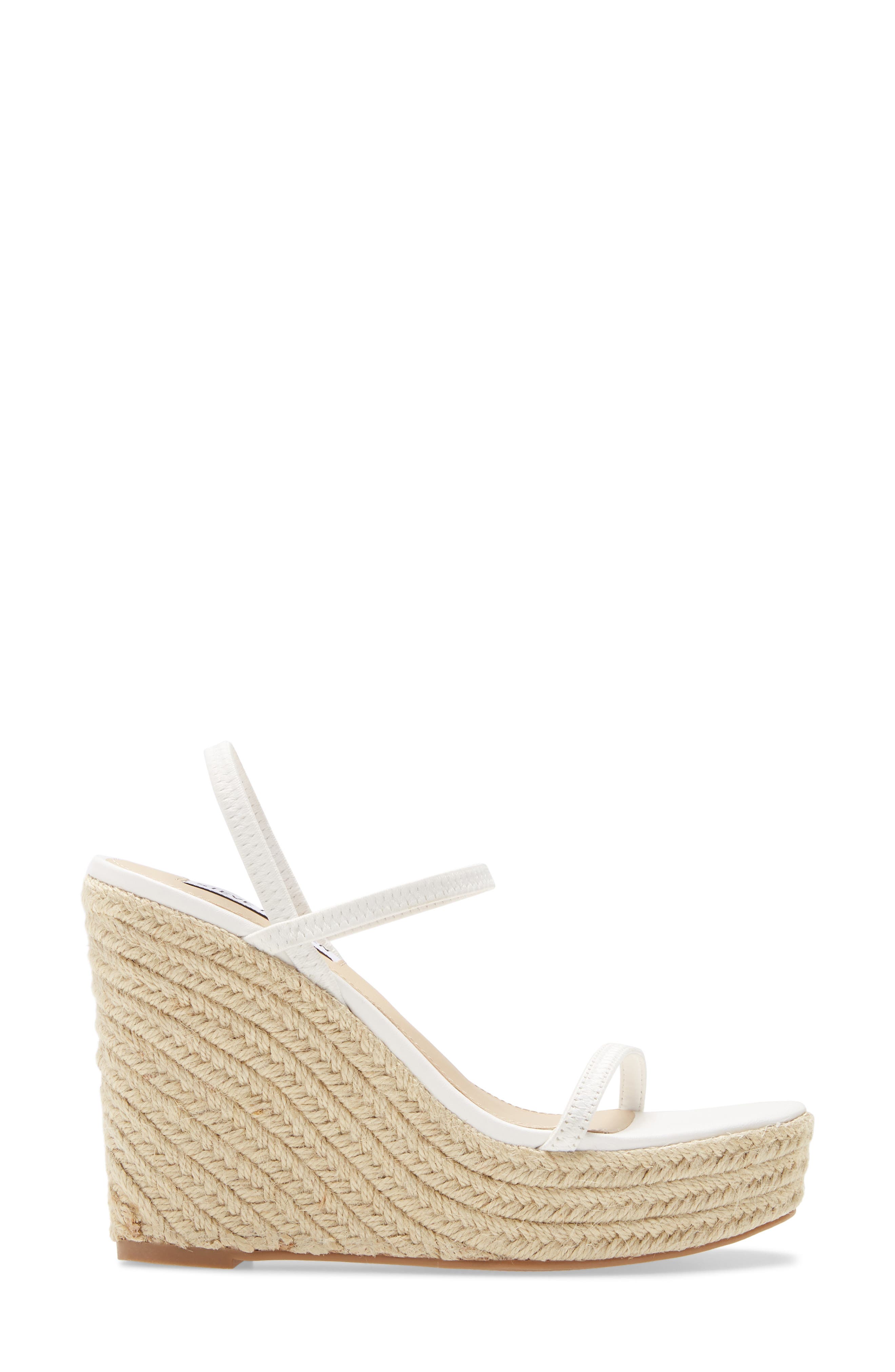 Skylight Wedge Sandal, Alternate, color, WHITE