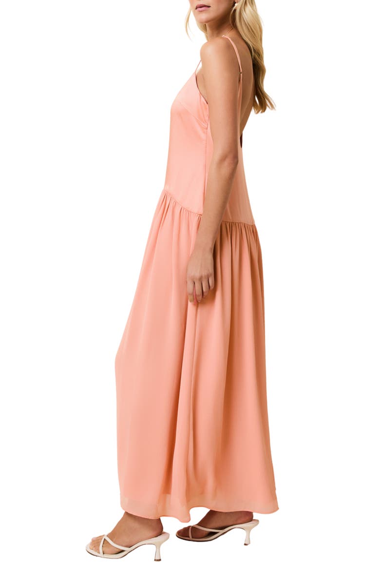 Solid & Striped The Talulla Maxi Dress, Alternate, color, Peachykeen