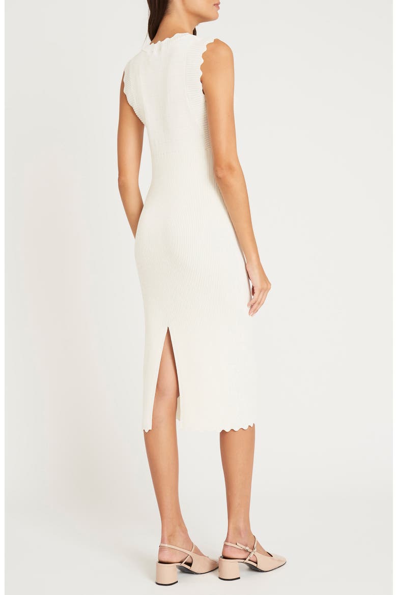 Dove Rib Knit Sweater Dress, Alternate, color, ANTIQUE WHITE