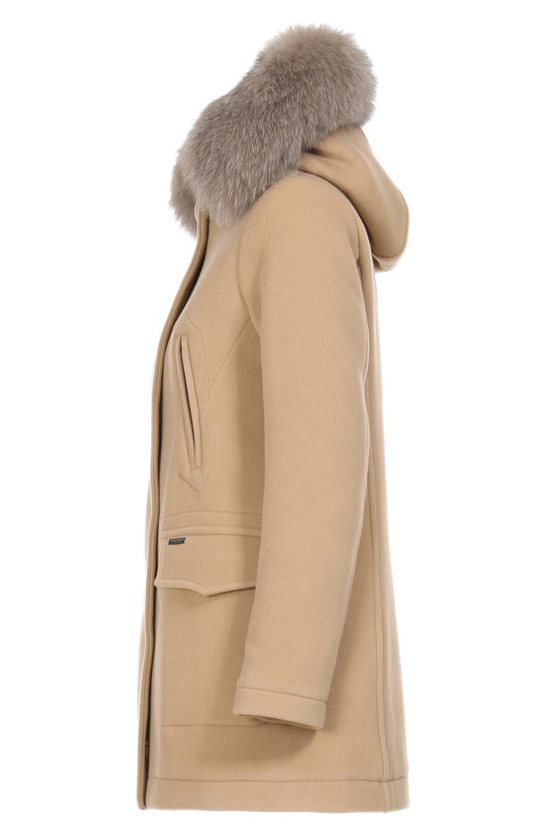 Woolrich McKenzie Coat with Genuine Fox Fur Trim, Alternate, color, 