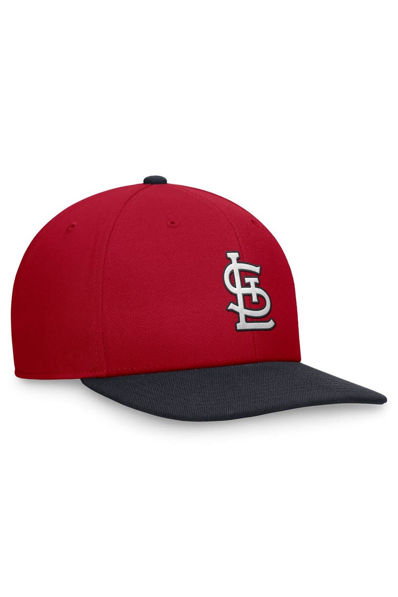 Men's Nike Red/Navy St. Louis Cardinals Evergreen Two-Tone Snapback Hat, Alternate, color, Red
