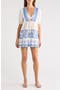  White / Ocean Eyelet