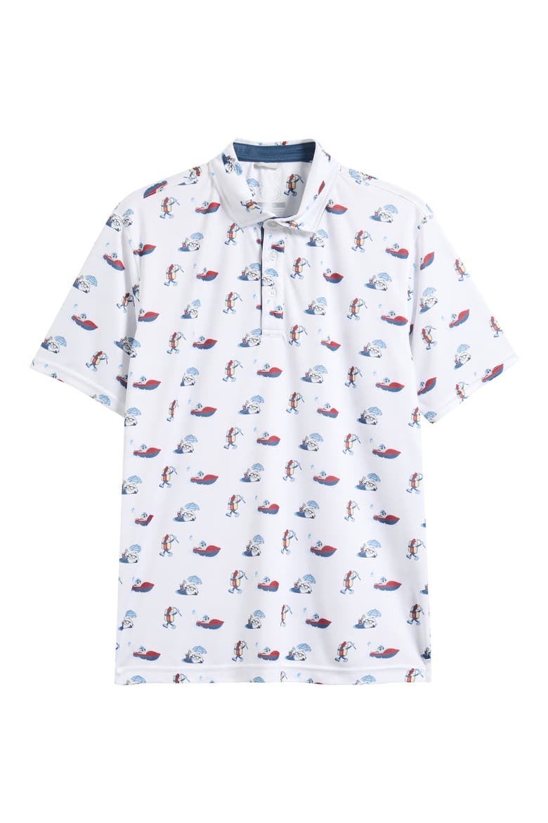 Compass Polo, Alternate, color, WHITE