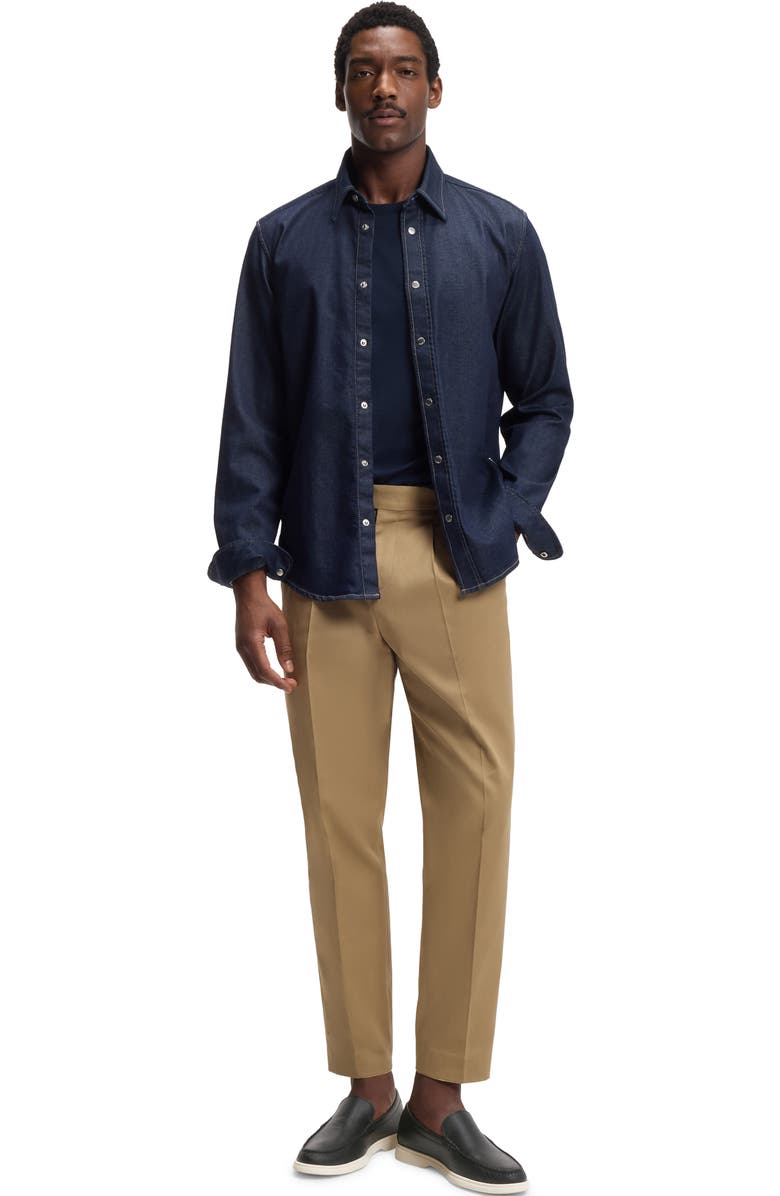 BOSS Sienne Tassel Loafer, Alternate, color, Black