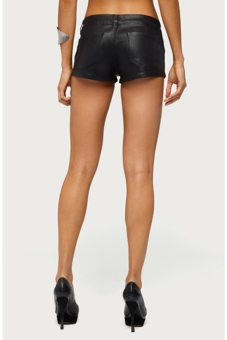 Santino Coated Micro Shorts, Alternate, color, DARK-GRAY-WASHED