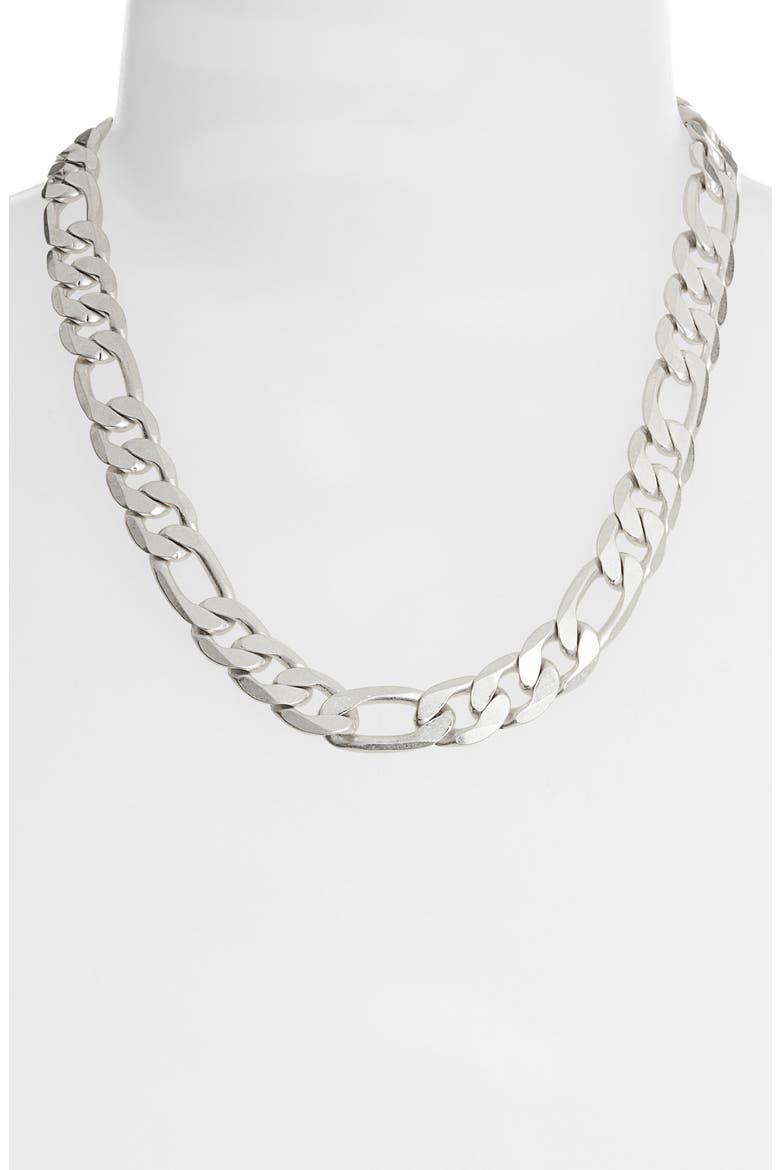 New Core Landry Chain Necklace, Alternate, color, SILVER