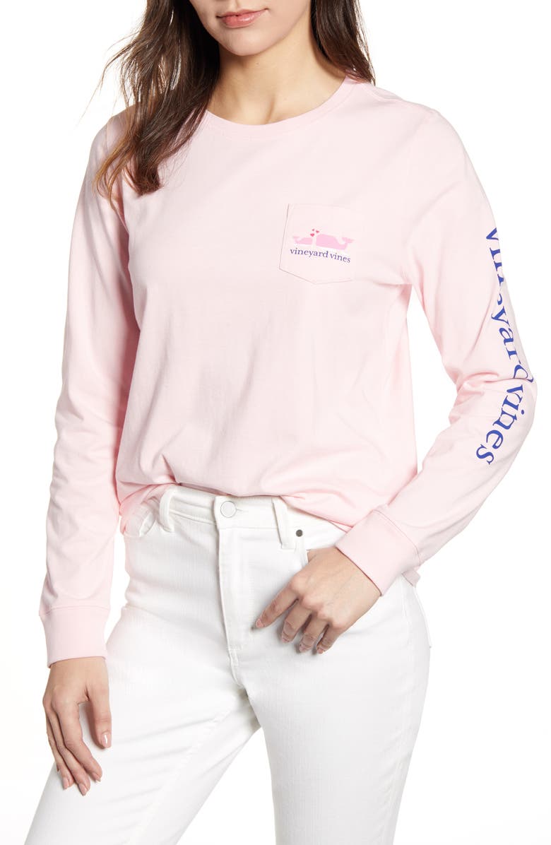 vineyard vines Mother's Day Pocket Tee, Main, color, 