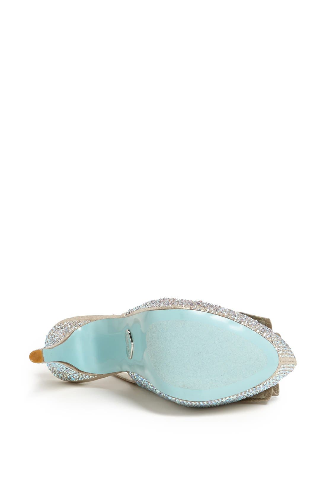 Blue by Betsey Johnson 'Toast' Pump, Alternate, color, CHAMPAGNE FAB