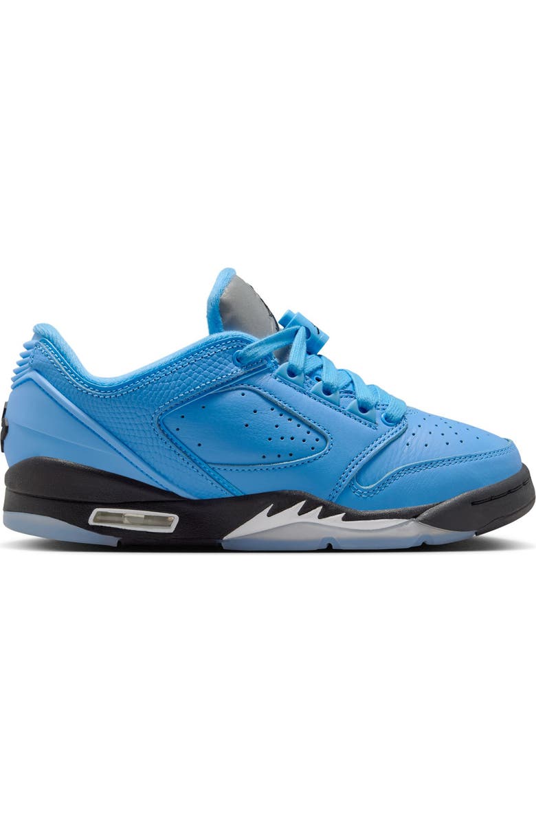 Jordan Kids' Sixty Plus Low Basketball Sneaker, Alternate, color, 400 Unvblu/White