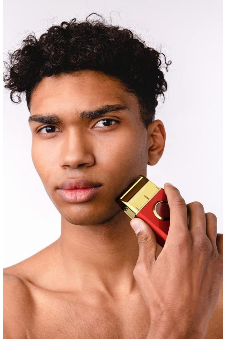 Uno Compact Cordless Single Foil Shaver, Alternate, color, Red