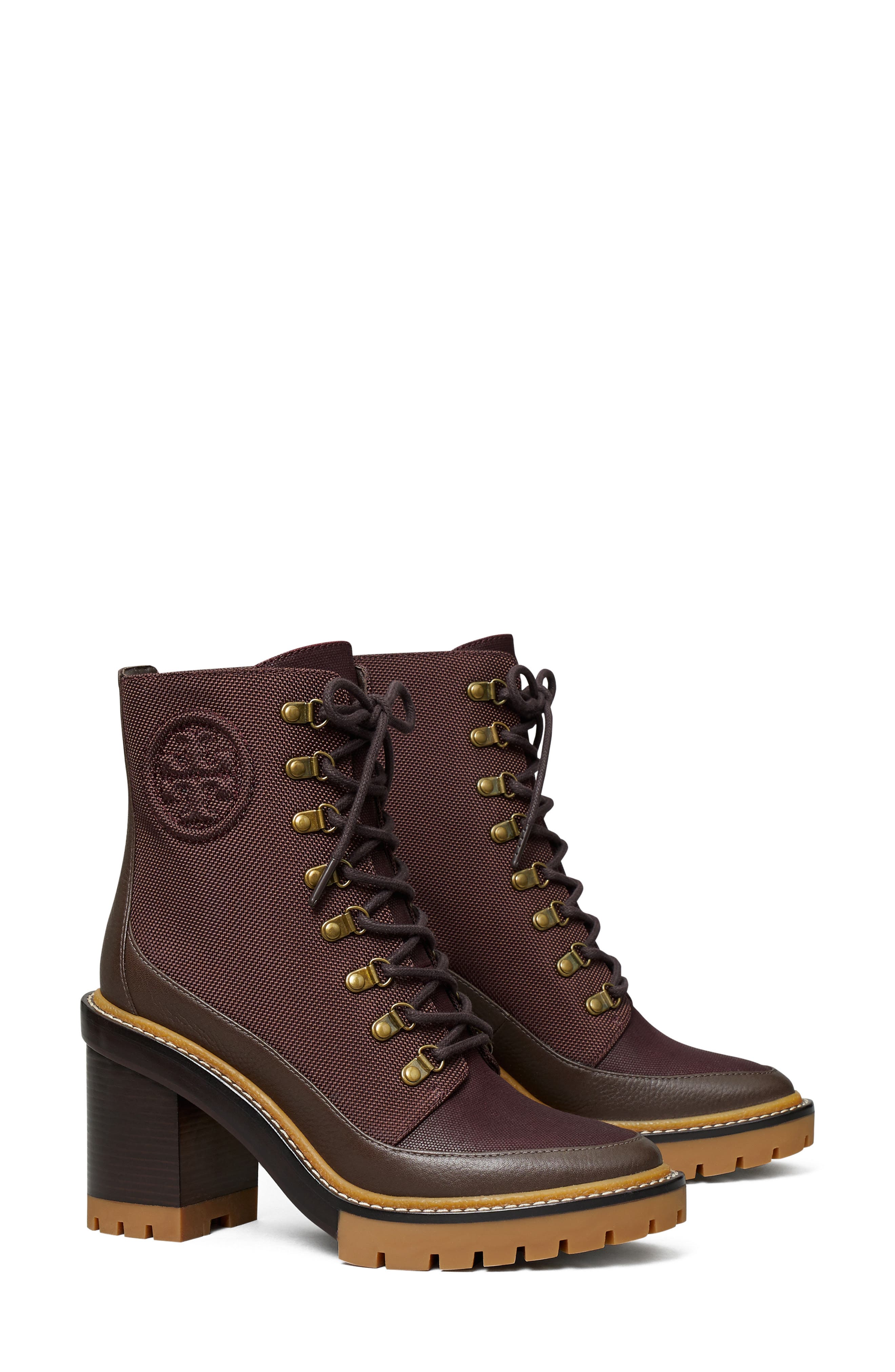 Miller Lug Sole Ankle Boot, Main, color, FIG / FIG / COCONUT