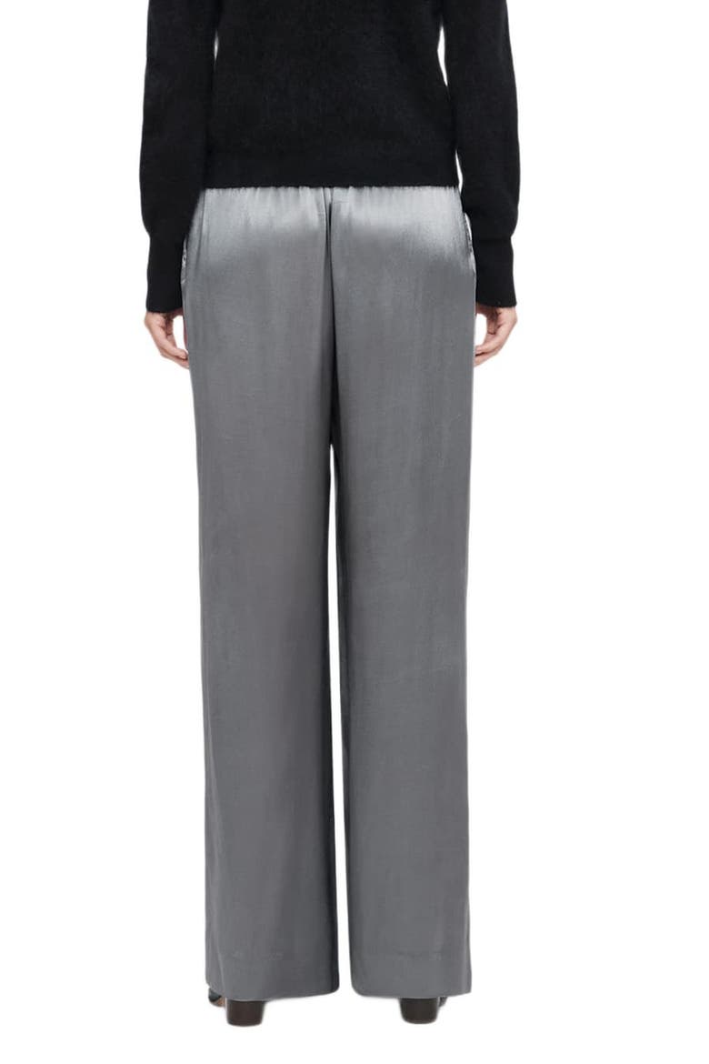 Lycia Wide Leg Pants, Alternate, color, SMOKE GREY